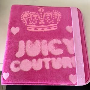 Beautiful juicy couture notebook / organizer
